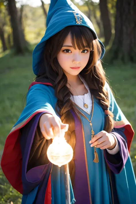 cute female wizard