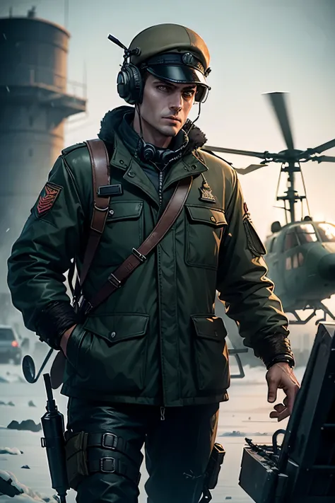  A protagonist of COD zombies set in the Cold War, That looks like a helicopter pilot 