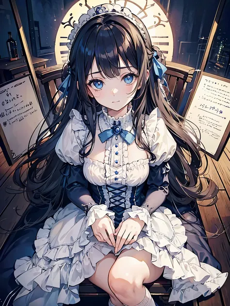(masterpiece, best quality), Warm lighting, blurry foreground , (()), 1 girl, COWBOY SHOOTING , (( Victorian Outfit)), (Lolita Outfit ), ((( fluffy hair))), compensate, delicate details, ( best quality), ( intricate detail dealing with 3 tentacles), (...