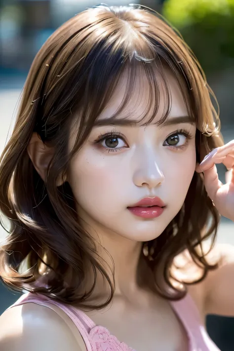(( Let the contrast between light and shadow make the subject look three-dimensional )), realism, Realistic, (HYPER DETAILED ABSURD , Realisticなベルベットのような滑らかできれいな肌のハイパーな不条理クオリティ), ((Best high quality realistic textured hair)), Hyper-Photorealistic (( port...