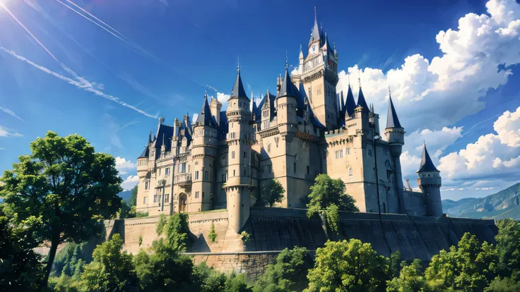 magnificent castle