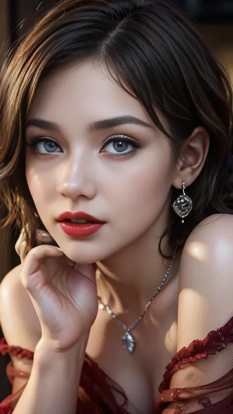 beautiful woman, italian woman, europian, europe woman, masterpiece, best quality, ultra detailed, (photorealistic:1.5), in the dark, deep shadow, low key, cold light, sexy look, shiny eyes, detailed face, full body, detailed body, full picture, beautiful ...