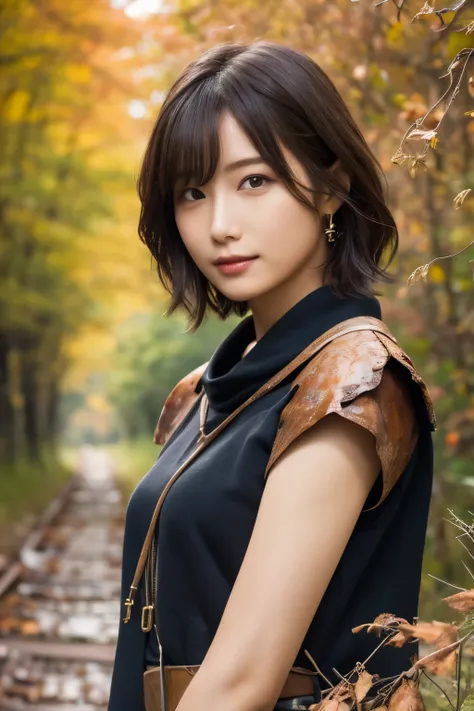  1 girl, A very beautiful portrait of a Japanese singer, (Fashionable fall outfits:1.2),
(RAW Photo Best Quality), (Realistic, Realistic:1.4), (masterpiece), 
 Very detailed, 2k wallpaper, wonderful, finely,  Very detailed,  CG Unity 8k Wallpaper ,  Very d...