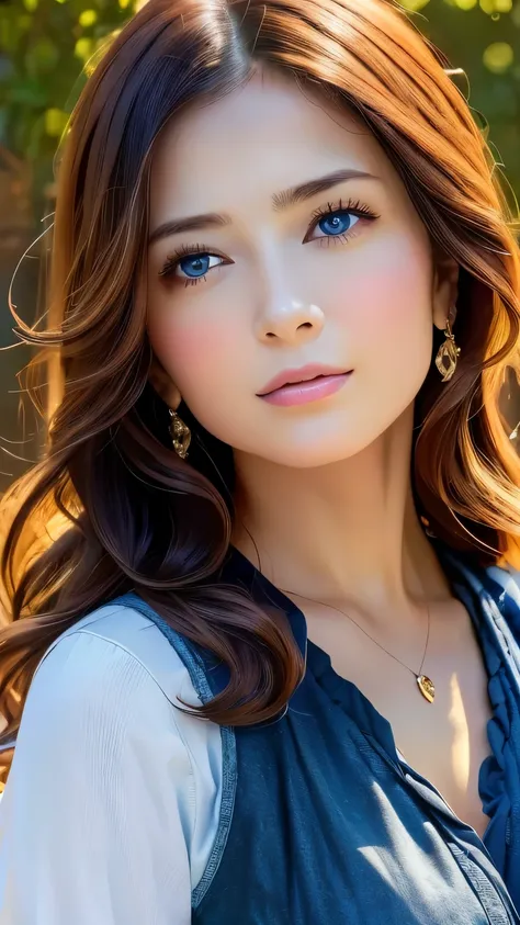 (Representative Works:1.3)、(8k、Realistic、 RAW photo、 High Quality:1.4)、(30 year old mature woman)、 small face 、 Facial beauty、(Realistic Face)、 no makeup in the coal mine、  natural makeup、light makeup、 (  lots of dark brown hair )、 beautiful hairstyle 、Rea...