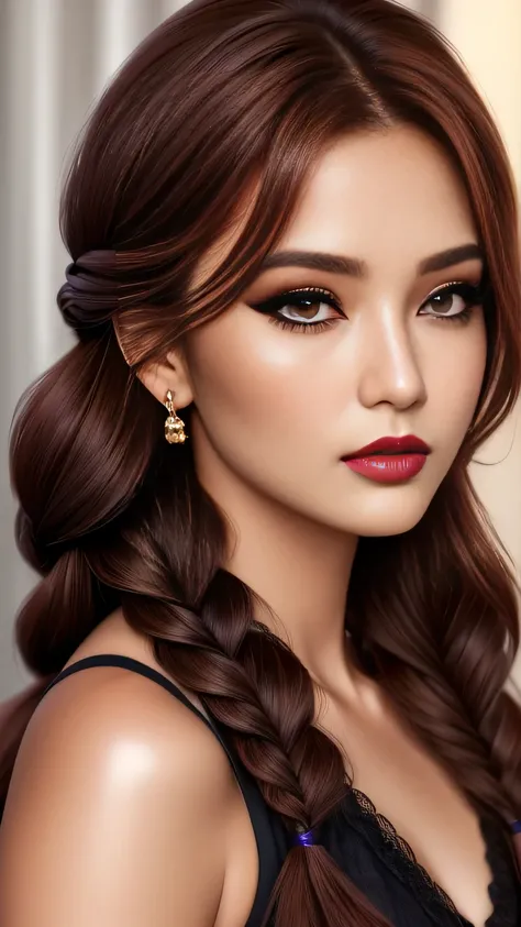 Ultra-realistic、 ultra-detailed primetime portraits、 最high quality、 8K, highest level、 The ultra -The high-definition)、(Super beautiful)、(beautiful face:1.5)、(detailed face:1.5)、(detailed eyes:1.2)、(detailed lips:1.35)、(Detailed nose:1.2)、1girl:1.4   22 ye...