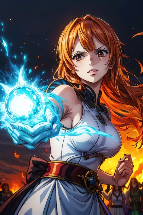  (masterpiece, best quality, 4K, 8k,   high definition  , masterpiece:1.2),  super detailed, (Realistic, photoRealistic, photo-Realistic:1.37),    Pale Orange Hair  ,  Light Orange Hair  , beautiful brown eyes , Retaining Anime Style , beautiful lips,Beaut...