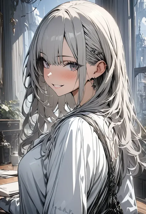 (masterpiece, best quality :1.2,UHD,High Resolution,Detailed depiction、 best quality、 High Details 、correct、High Resolution度)、 one girl who is at ease