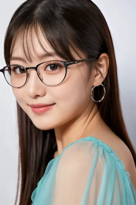  ulzzang-6500-v1 .1,  ( RAW photos :1.2), ( photorealistic), ( transparent:1.3), (Genuine:1.4), (( full body shot:1.6)), １ girl with glasses、22 years old、Sassy pose ,   sunglasses(Eye details), ( elegant long dress :1.3),  ( Ultra Realistic Pantyhose:1.2),...