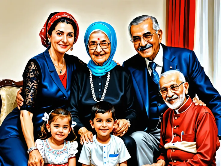  Extended family , Anne, baba,  When the ren ask , relatives , büyükAnne,  grandfather ,  uncle and aunt