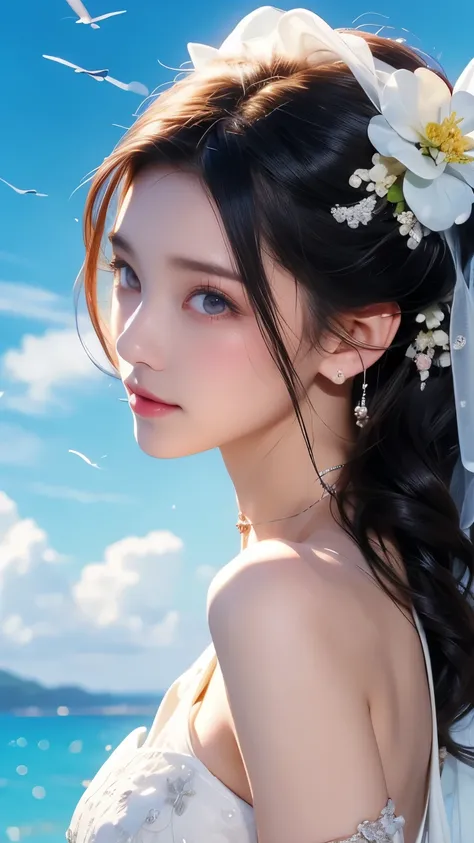  very beautiful women 、 The Bride in the Sky、Sky Island、squirt、An island is floating in the sky、Fresh breeze、Flower storm