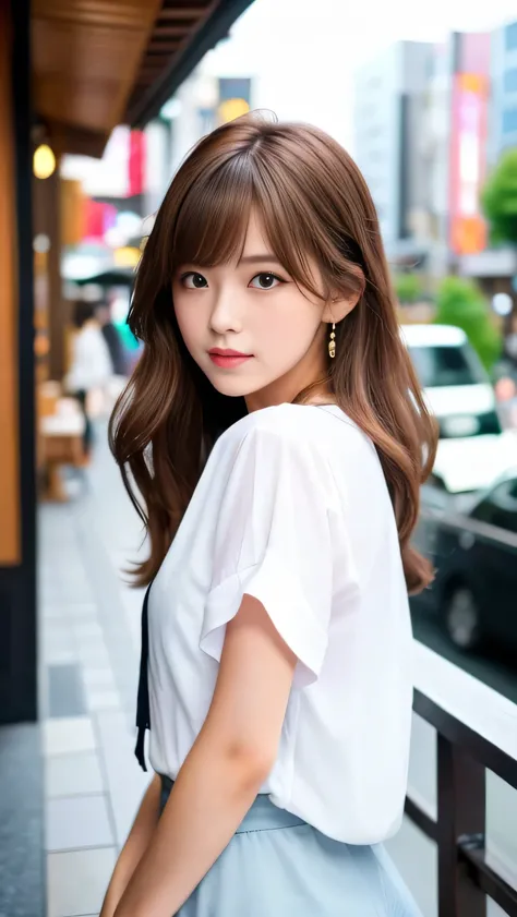 8k、highest quality、Like a real photo、masterpiece、Product quality, One Girl,, Young and beautiful woman in Japan, Long Bob Hair, attractive appearance,, High resolution, High detail, Detailed hairstyle, Detailed face, Great cinema lighting, Octane Rendering...