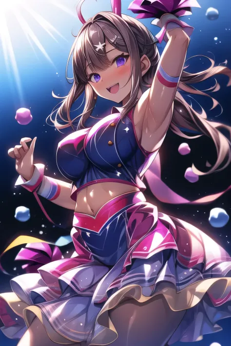 (( best quality)), cheerleader, High Jump, Underboob, Bonbon, Plump