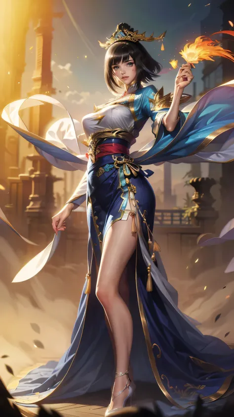 Make your fingers invisible, scary, Parallel , torn cloth,  dark , fog深い, fog, A girl, expensive, ghostly, horror, wide ghostly smile, red glowing eyes, 20 year old female, 21 year old female,  with exposed chest , sexy,  Sexually attractive , Korean face ...