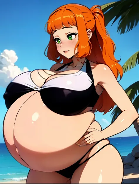 Old orange  hair,Big Baby Bump pregnant, Big breasts and nipple, cum,Giant Balloons, s girl, Big pregnant Belly, Big Pregnant girl, Largest Belly of Pregnant, Huge Pregnancy ,Huge 9 months Pregnancy Belly,huge belly expansion, huge belly girl, green eyes, ...