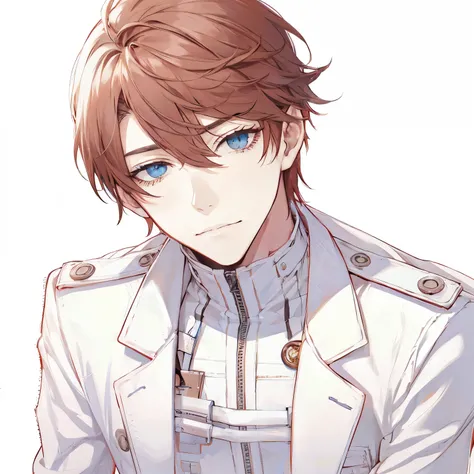 Nihilic man with brown hair and sharp blue eyes