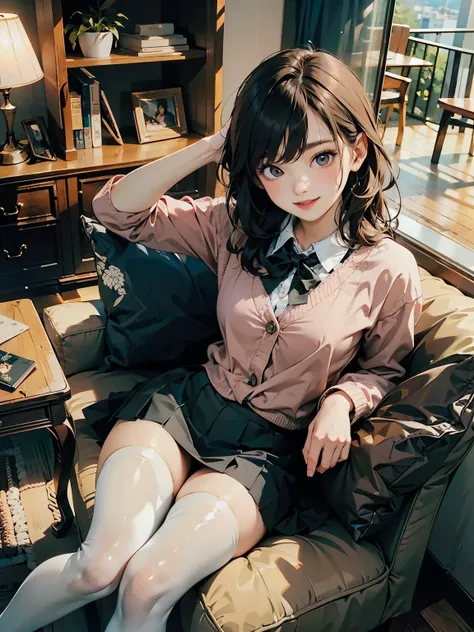 Top quality, 8K, masterpiece, ultra-detailed, beautiful illustration for light novels, from above, smooth face bare skin, ((looking at viewer)), dark background, ((world famous beauty, elegant eyebrow, natural eyelid, female slim eye, female smaller nose, ...