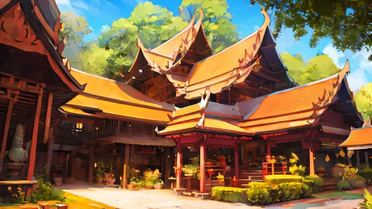 Thai style village