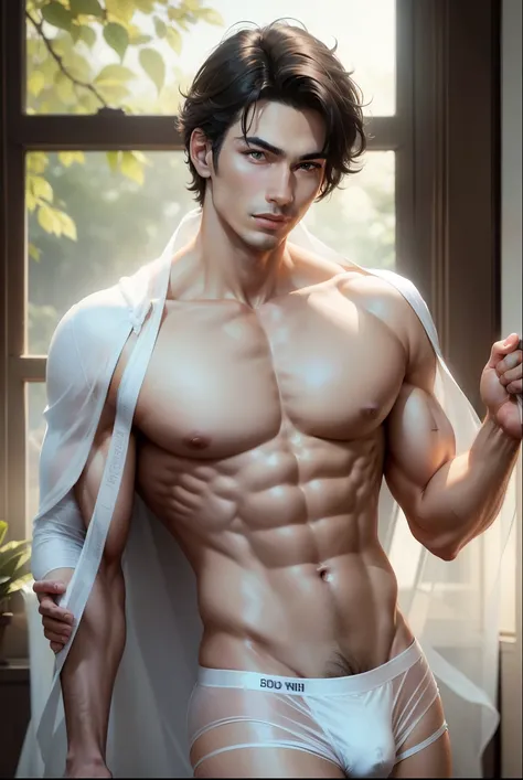 
1 man, (male model) warm skin,  masterpiece ,  Best Quality ,  most handsome man in the world , by Shen Quan,  perfect body, lindo male model,  An attractive man aged 18 to 24 , aesthetics, flores na spring,  green fields , spring, plains, trees, flores, ...