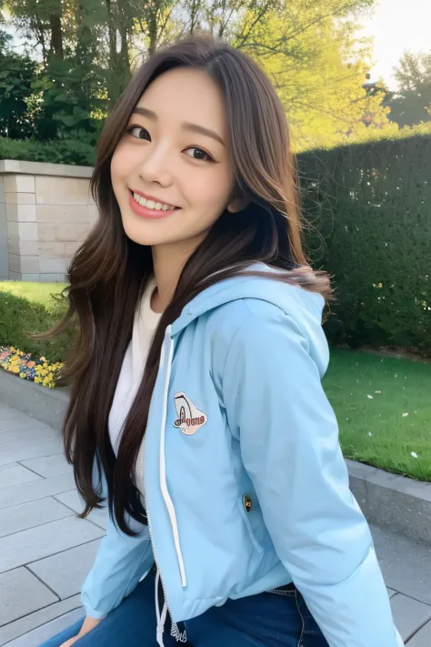 seed:787819563,((full body:1.2)).(( best quality, 8k, masterpiece:1.3)),(25 year old Japanese woman.concentrated:1.2),  Perfect Body Beauty :1.4, Hips:1.2, ((Delicate Hair)), (Colorful、reversible hooded padded jacket M0023、Sleeping in a 、pants:1.2) , (( be...