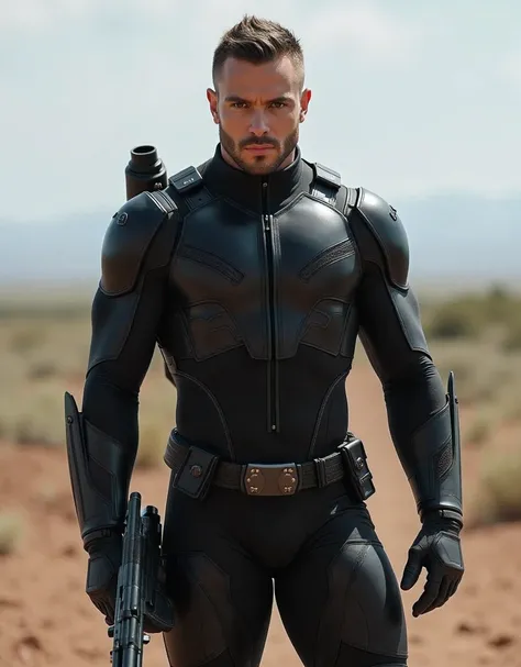 (masterpiece:1.2, Exceptional Quality, Mirror-like, Cinematic Experience, Best illustrations:2.0), Ultra-high resolution, Very detailed, 8k, wallpaper, (Super sexy man:0.5), (Super muscular:2.0), (Nicholas Alexander Chavez:2.0), (muscle male space soldier:...