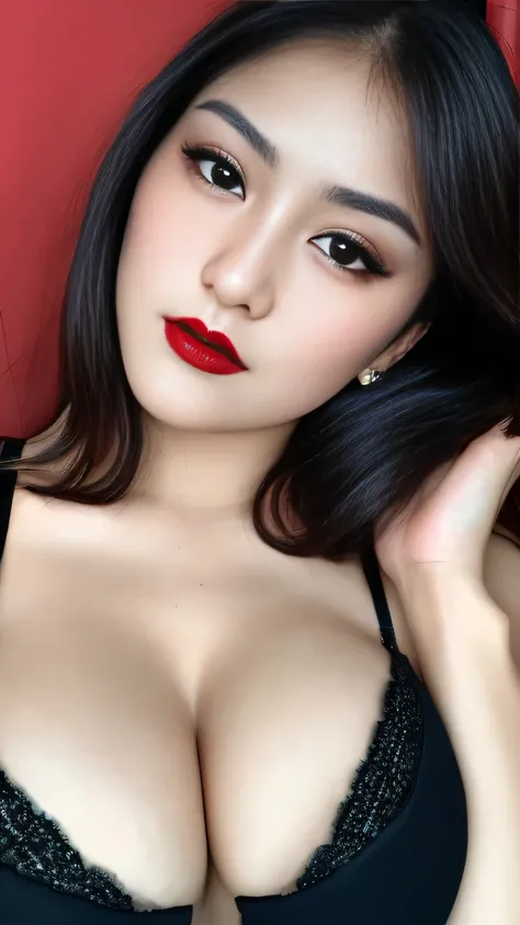 Ultra-realistic、 ultra-detailed primetime portraits、 最high quality、 8K、highest level、 The ultra -The high-definition)、(Super beautiful)、(beautiful face:1.5)、(detailed face:1.5)、(detailed eyes:1.2)、(detailed lip:1.2)、(Detailed nose:1.2)、((cleavage:1.1))、wea...