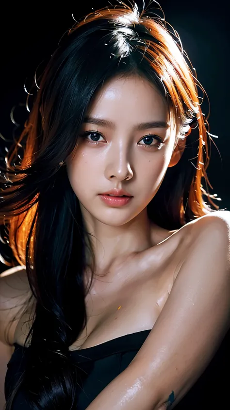 masterpiece, best quality, (extremely detailed CG unity 8k wallpaper, masterpiece, best quality, ultra-detailed, best shadow), (detailed background), (beautiful detailed face, beautiful detailed eyes), High contrast, (best illumination, an extremely delica...