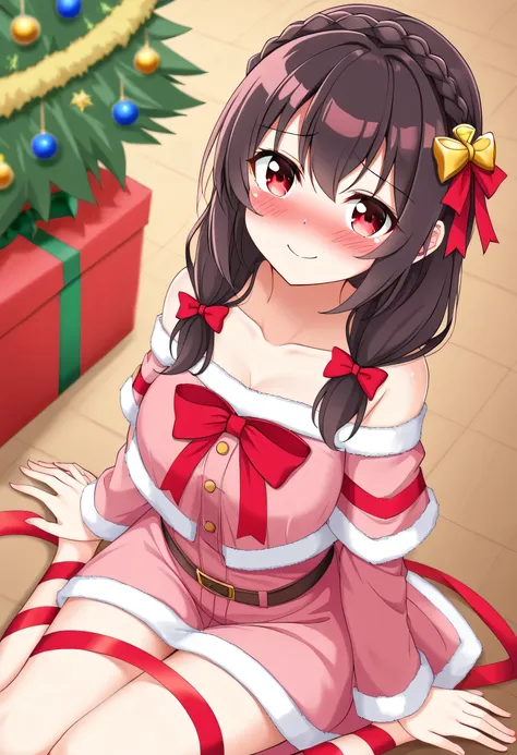 yunyun、masterpiece, best quality,  high definition ,(one person), yunyun、 former name yunyun,  crown braid the same color as my ...