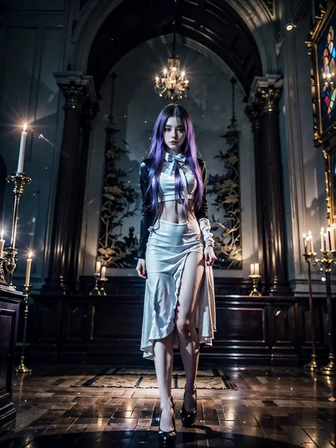 (1 lady), (Best quality at best:1.4), (ultra - detailed), (extremely detailed CG unified 16k), A Beautiful Woman with Perfect Figure: 1.4, Sharp Focus: 1.2, very detailed, High-definition RAW color photo, professional photoshooting, professional cosplay, a...