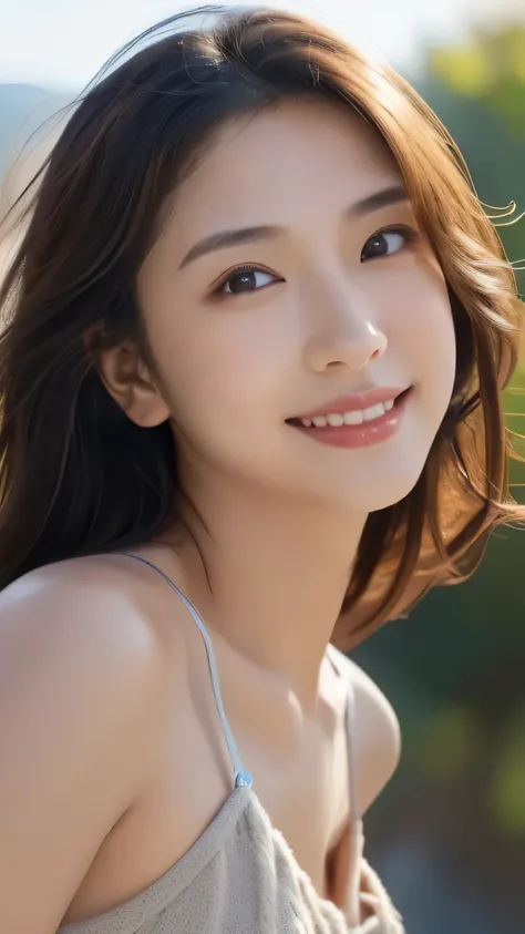 auty, (detailed face), (slim beauty: 1.4), (20 years old: 1.4), refreshing smile, (same facial expression: 1.4), same pose, (pose, skin color, clothing: 1.4), anatomical accuracy: 1.4, (NSDW, nude: 1.4, nice small nipples, nice pussy, sweat), 64K CG image ...