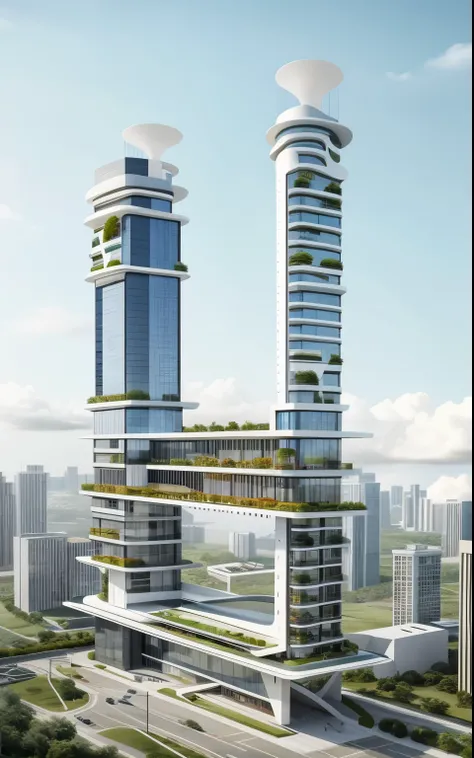 realistic building,