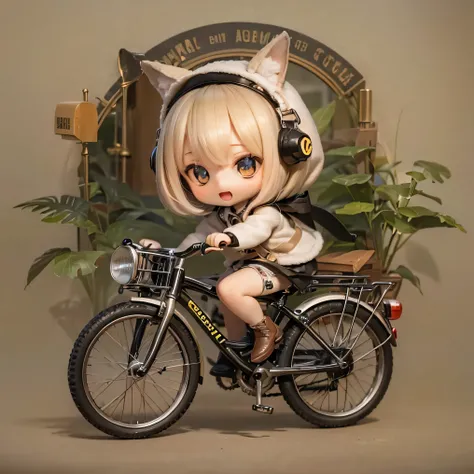 
Armin Girls Chibi Bicycle Rider