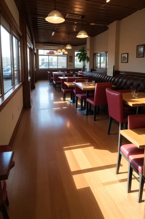 restaurant, no people