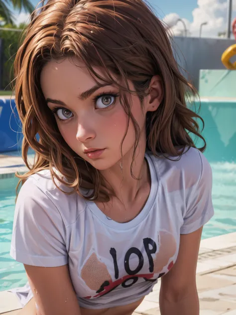 Wet tshirtcompetition, prinzzess