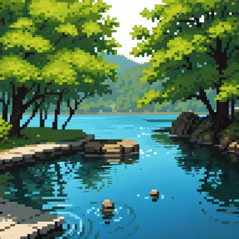 tranquil lake