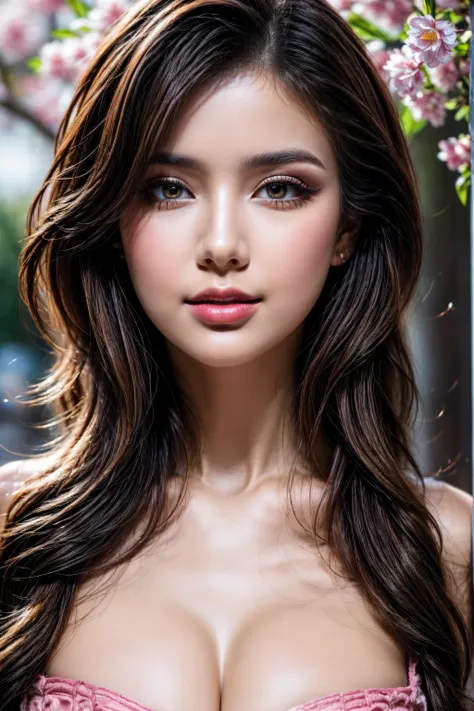 Realistic (photorealistic Realism), (high resolution), ((intricately detailed digital art)), professional photography, ((portrait)) a cute 1 Female, European, (ultra realistic texture details: velvety skin, hair.), ((sharp focus, not blurry, high resolutio...