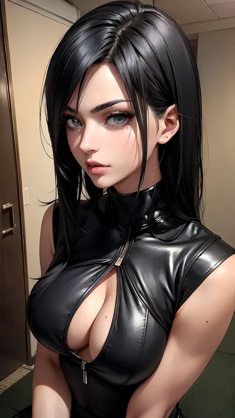 DIGITAL art, , final fantasy 7 remake 3d cgi, (((Perfect masterpiece, highly detailed, 8K high resolution))),Extremely detailed 8K, Beautiful girl with voluptuous body, (Ultra HD, Ultra-detailed, Highly detailed, Highly realistic, Ultra-realistic, photogra...