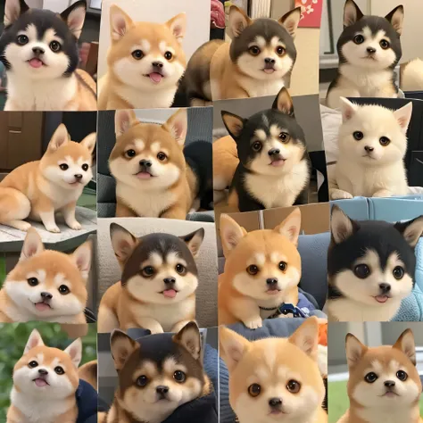 Lots of Shiba Inus