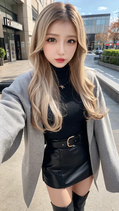  perfect face、 high definition 、Light Hair Color、blond hair、Beautiful eyelashes、 young girl、20 years old、 best quality、 very detailed、 delicate details、8K wallpaper、 Beautiful Eyes in Every Detail 、 natural lip color、long hair、straight hair、 cute face、 Ult...