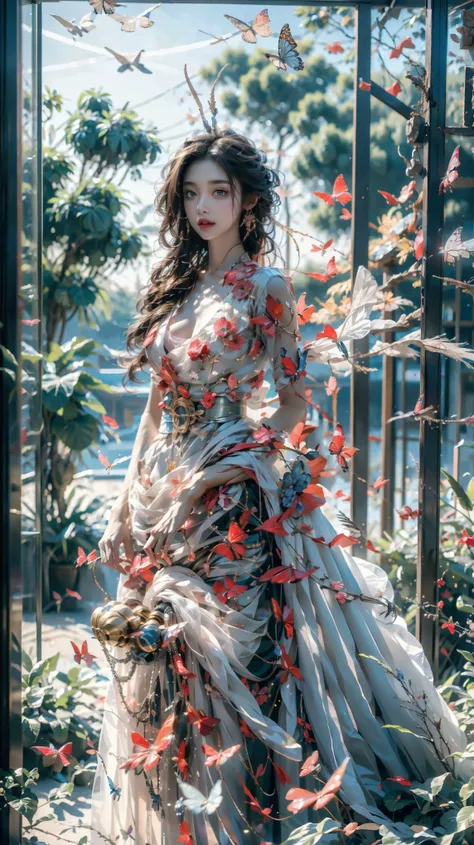  creates an epic picture ，超大广horn、Ultra deep depth of field ，Super focal length 、Super-sharp 、Super complex、 super detailed 、 super realistic 、 are colorful、 supernaturalism ， used an all-round three-dimensional moving camera ，多horn度拍摄， graphics to divide ...