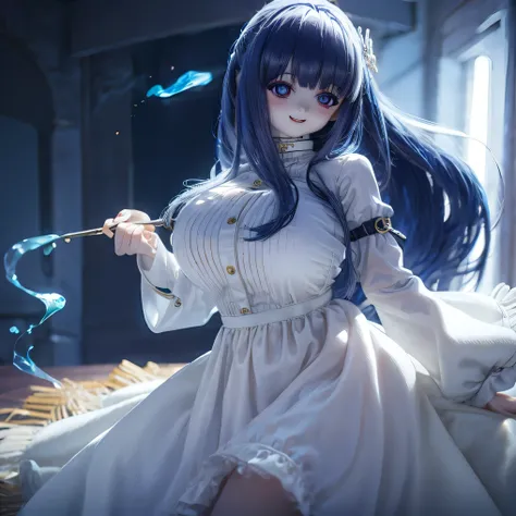 (Highest quality 4K, nothing :1.2), details how several people have fun together , realistic ,, Soft Writing ,Frozen Tree々,Her long, The contrast between flowing white hair and pale skin ...., is smiling , ((( dress))), charming smil...