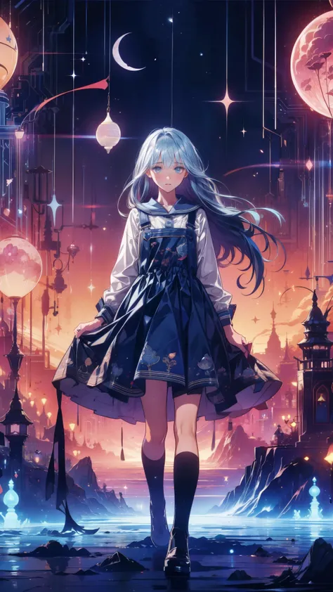 Create an illustration of a fantastical space filled with countless intricately crafted clocks.. Each watch exudes nostalgia and wonder, The overall look creates a fascinating and nostalgic atmosphere.. These clocks are floating in a space-like void., Cre...