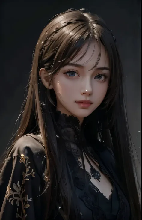(Ultra Realistic), (Illustration), (Increased Resolution), (8K), (Extremely Detailed), (Best Illustration), (Beautiful and Detailed Eyes), (Best Quality), (Ultra Detailed), (Masterpiece ), ( wallpaper), (detailed face), solo, 1 girl, looking at viewer, fin...