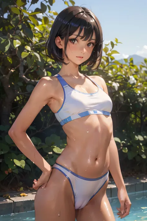 ((perfect anatomy:1.2,realistic:1.5,RAW Photography:1.5,masterpiece、highest quality、Ultra - High resolution、High resolution、Highly detailed CG、8K)),cowboy shot,1 female,solo、18 year old beauty,Japanese,((beautiful detailed face and eyes:1.3,gorgeous eyes:1...