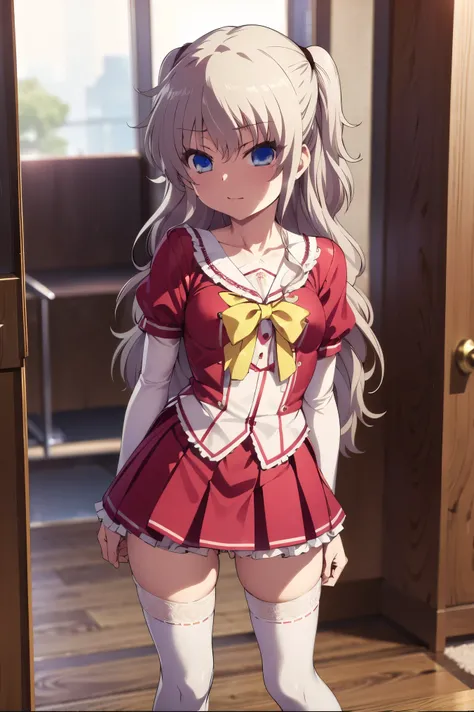 NSFW,masterpiece, top quality, high definition , very detailed,Nao Tomori, leotard , high leg, ruffle skirt