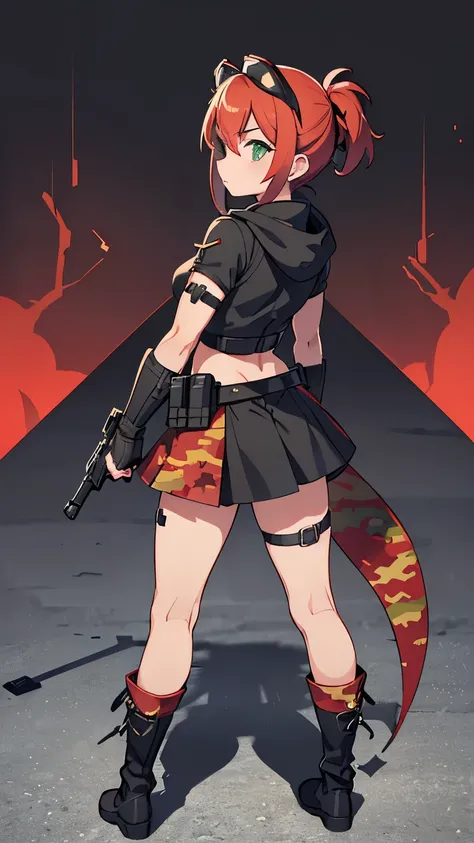 -PdetailP60,1girl, (((toned body))), (((slightly muscular arms))), (((toned legs))), (((Firm legs))), ((((good thighs)))), ((athletic abbs)),((((standing)))),((((villain pose)))),((supremacy attitude)),blonde hair gradient hair pink hair,short hair,ahoge,a...