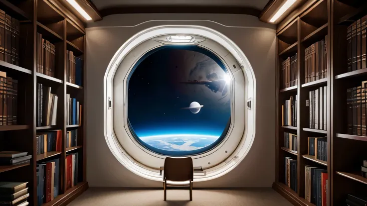 Library in space