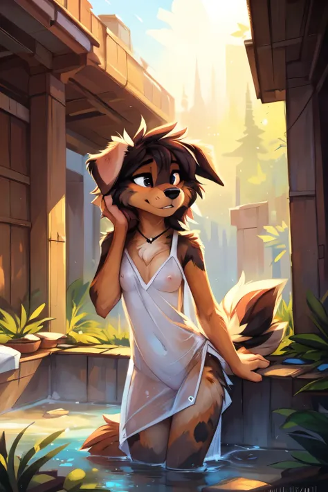 by kenket, by Zackary911, by hyattlen, by teranen, by fumiko, by Pixelsketcher, by Bayard Wu, by Einshelm, by Kilinah, by Hioshiru, by fluff-kevlar, by Dimwitdog, solo, Furry, Anthro, ((Australian Shepard puppy girl cub)), ((teen)), ((female)), ((slender))...