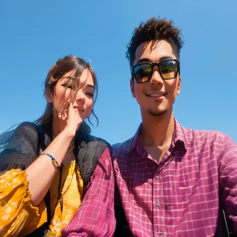 they are sitting on a bench together and looking at the camera, candid picture, in sunny weather, photo taken with canon 5d, taken with sony alpha 9, couple pose, shot on nikon z9, lovely couple, profile pic, taken with the best dlsr camera, selfie photogr...