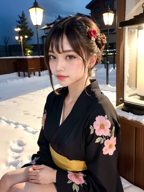 ((Best of the highest quality, 8k, Masterpiece, raw photo: 1.2)), (Sharp focus: 1.2), (1 AESPA, slim body type female, 21 y/o: 1.1), (solo: 1.28), (realistic, photo-realistic:1.37), cute face, finely eyes, (droopy eyes: 1.32), (Emphasize prominent aegyo-sa...