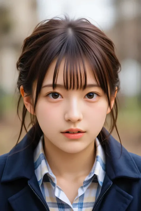 (( in the coal mine without makeup 、 closes the eye 、 closes her mouth:1.2))、( realistic 、 Photo realistic 、 super detailed、 Its on the inside of 、 and has the most detailed skin 、 top quality、 masterpiece on penis 、 ultra high definition )、 very short hai...